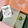 Personalised Choose Your 'Birth Flower' Scarf, thumbnail 6 of 12