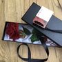 Valentines Flower Gift Artificial Silk Boxed Red Rose, thumbnail 8 of 9