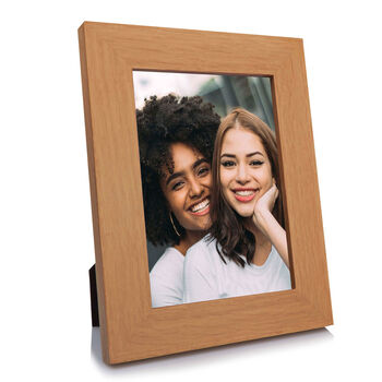 Personalised Solid Oak Photo Frame – 5x7, 3 of 6
