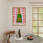 Champagne Bottle Art Print Kitchen Poster, thumbnail 7 of 7