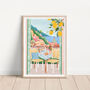 Positano, Amalfi Coast Travel Print, thumbnail 1 of 2