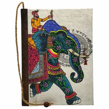 Hand Made Notebooks Elephants, 2 of 5