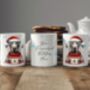 Personalised Weimaraner In Christmas Jumper Mug C, thumbnail 2 of 2