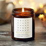 Advent Calendar Candle Christmas Gift For Couple, thumbnail 1 of 11