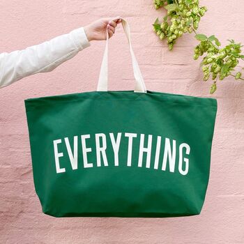 Extra Large ‘Everything’ Canvas Bag, 8 of 12