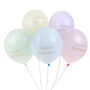 Pack Of 10 Pastel Balloons, thumbnail 3 of 4