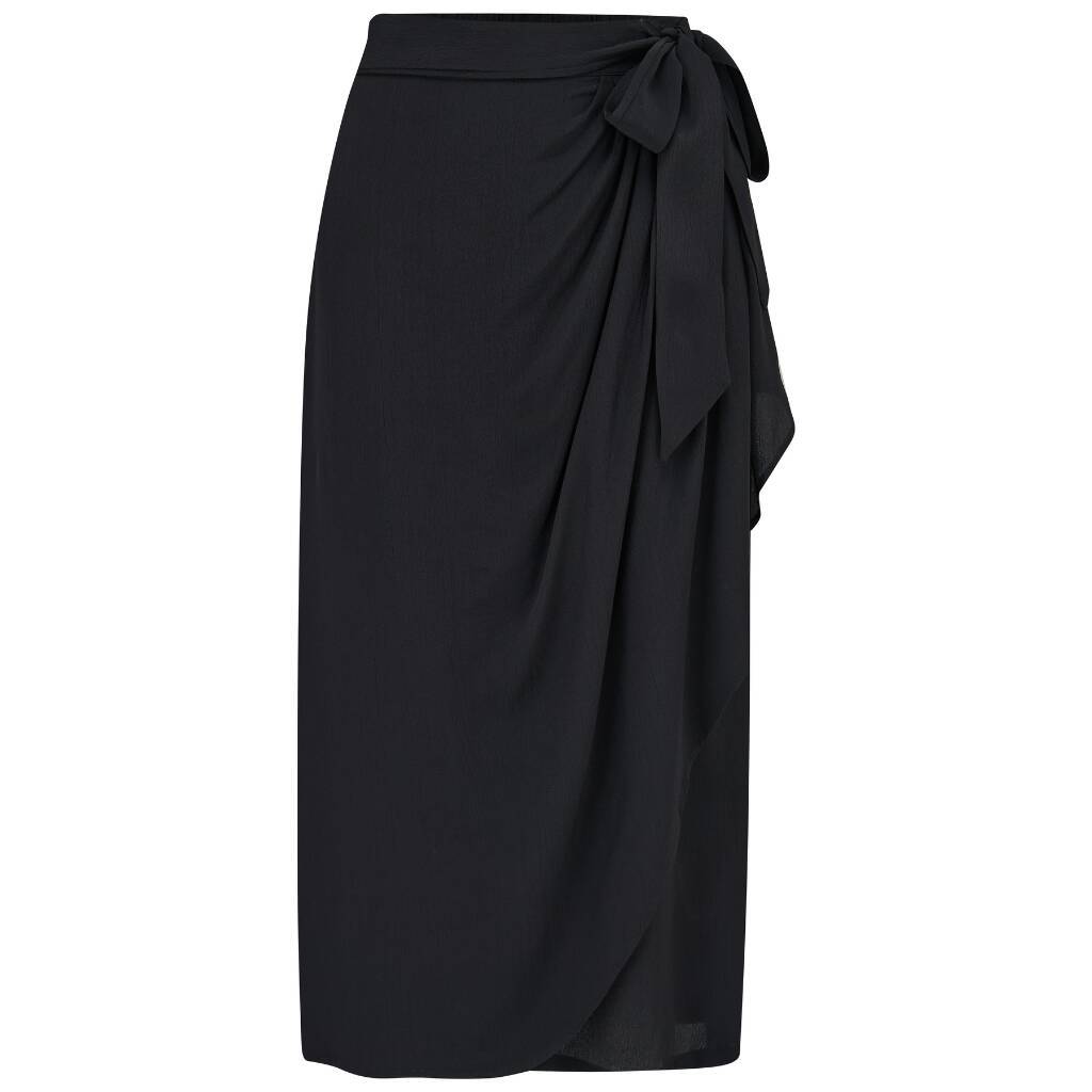 Deanna Skirt In Liquorice Black Vintage 1940s Style, 1 of 2