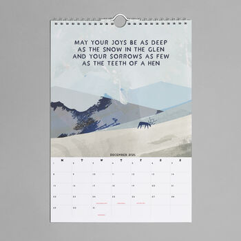 Whits Fur Ye' 2025 Scottish Calendar, 5 of 8