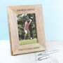 Personalised Solid Oak Photo Frame, thumbnail 6 of 6