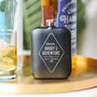 Personalised Adventure Fuel Hip Flask, thumbnail 1 of 10