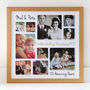 Personalised Golden Wedding Anniversary Photo Collage, thumbnail 3 of 9