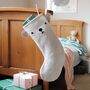 Polar Bear Handmade Felt Dress Up Christmas Stocking, thumbnail 7 of 12