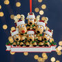 Personalised Christmas Reindeer Family Decoration, thumbnail 3 of 3