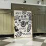 Food Print | Soul Mates And Small Plates Poster, thumbnail 5 of 9