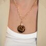 Kirbie Abstract Shape Pendant Necklace With Chain, thumbnail 1 of 6