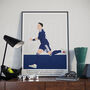 Lawrence Shankland Commentary Scotland Football Print, thumbnail 1 of 4