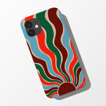 Sunburst Phone Case Durable iPhone Samsung Mobile Cover, 5 of 5