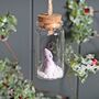 Christmas Penguin In Glass Bottle Tree Decoration, thumbnail 1 of 2