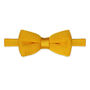 100% Polyester Diamond End Knitted Tie Mustard Yellow, thumbnail 4 of 4