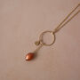 Astralis Necklace 14k Gold Filled And Sunstone Pendant, thumbnail 1 of 7