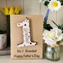 Personalised Father's Day Grandad No.One Keepsake Card, thumbnail 1 of 2