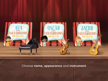Personalised Kid's Book 'My Fantabulous Orchestra', 6 of 7
