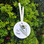 Bee Happy Ceramic Hanging Decoration, thumbnail 8 of 8