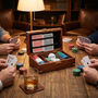 Personalised Engraved Wooden Poker Gift Set Gift, thumbnail 1 of 4
