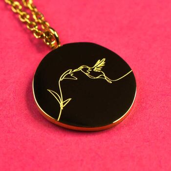 Bird 18k Gold Plated Friendship Necklace, 2 of 11