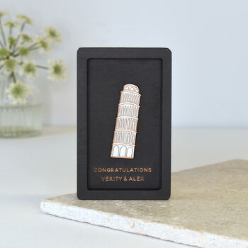 The Shard London Personalised Miniature Wall Art Gift, 8 of 9