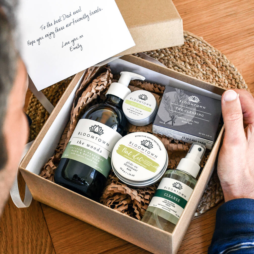 Sustainable Pamper Set For Him By Bloomtown | notonthehighstreet.com