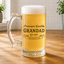 Personalised Grandad Beer Stein, thumbnail 1 of 2