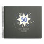 Personalised 50th Birthday Spiral Bound Book, thumbnail 3 of 10
