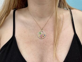Good Luck Necklace With Four Leaf Clover, 10 of 11