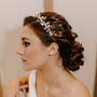 Gold Leaf And Silver Pearl Headband, thumbnail 6 of 7