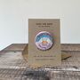 Tipi Save The Date Wedding Magnet, thumbnail 3 of 5