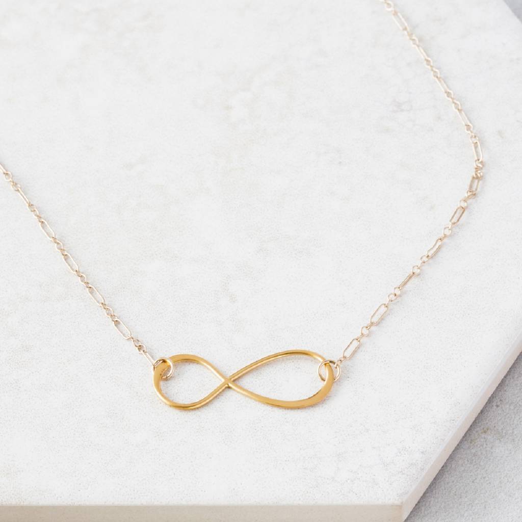 Women's Infinity Necklace By Peony Love | notonthehighstreet.com