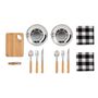 Luxury Bamboo Tableware Picnic Set, thumbnail 2 of 2