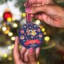 Mr And Mrs First Christmas Nutcracker Bauble, thumbnail 2 of 5