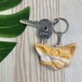 Cat Witchcraft Keyring Keychain, thumbnail 3 of 8
