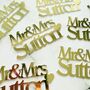 Personalised Mr And Mrs Wedding Table Decoration Confetti, thumbnail 8 of 10