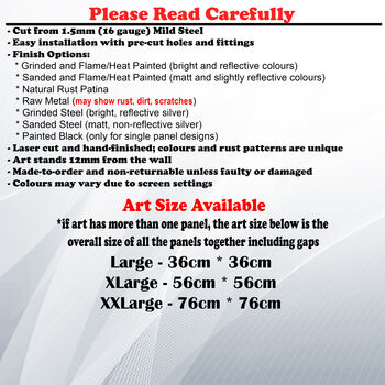 Handmade Metal Tree Of Life Wall Art For Modern Home Decor, 3 of 11