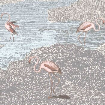 Flamboyance Flamingos Mural, 4 of 4
