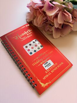Golden Border Velvet 576 Bindi Booklet, 10 of 10
