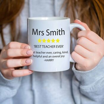 Personalised Review Mug, 4 of 6