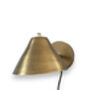 Antera Wall Lamp, Brass Finish, Iron, thumbnail 7 of 8