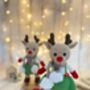 Christmas Gift, Santa`s Reindeer Toy, Rudolph, thumbnail 6 of 8