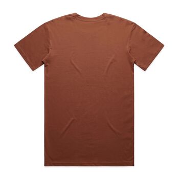 Hoy Classics T Shirt Rust / Natural, 2 of 4