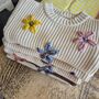 Hand Embroidered 'Flower' Baby And Toddler Jumper, thumbnail 2 of 4