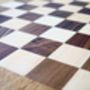 Personalised Wooden Chess Or Draughts Board, thumbnail 3 of 7